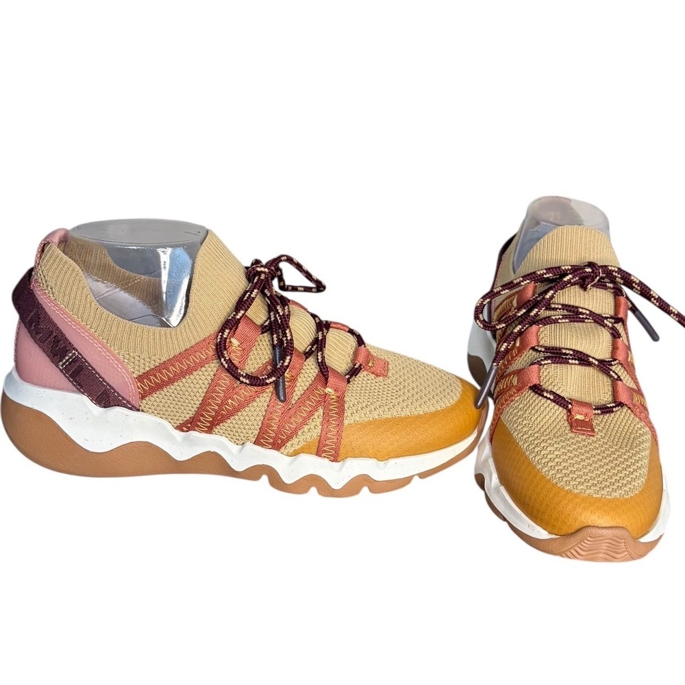 NWOT Madewell Warm Nutmeg MWL Kickoff Trainer Mesh Sneakers Women's Size 8.5